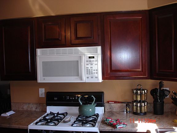 new cabinets and countertop