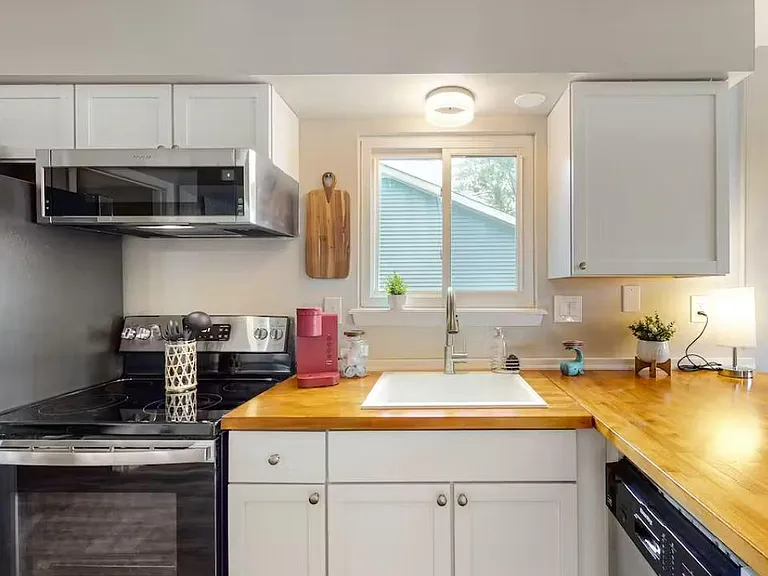 All new appliances including a Keurig for morning coffee