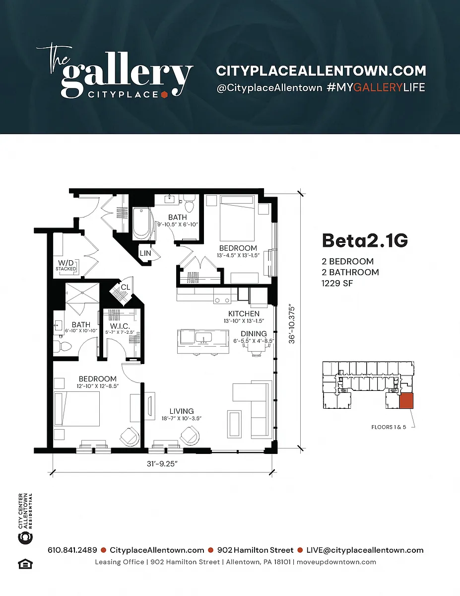 Floor plan Beta2.1G