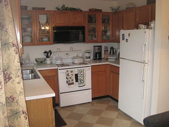 Kitchen from dining area