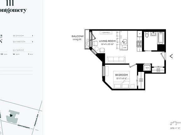2nd image of 111 Montgomery St #4N