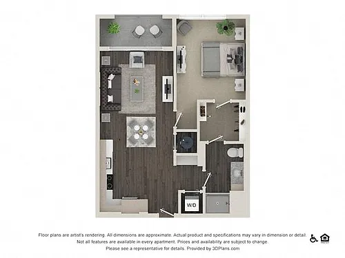 Floor plan A1.1 Renovated