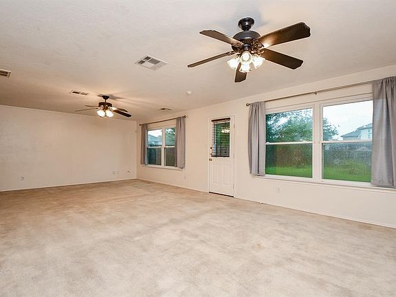 This view from a possible dining area looking back towards the family room!