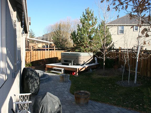 Back Yard to Hot Tub