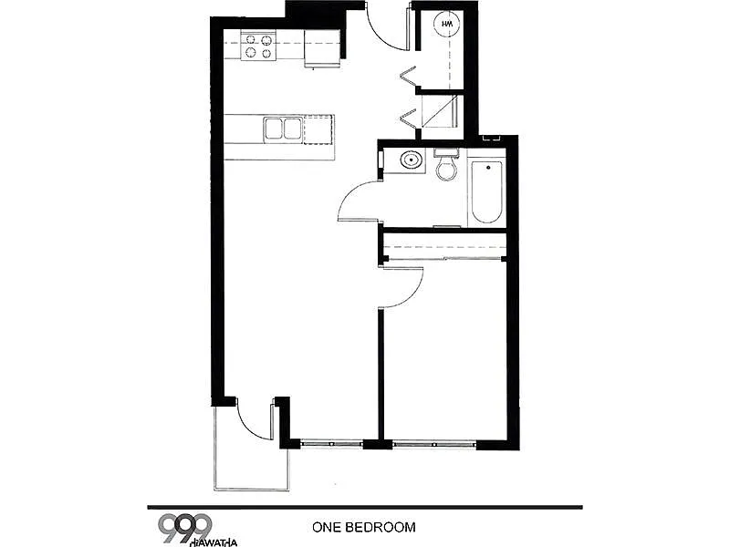 Floor plan 1BADA