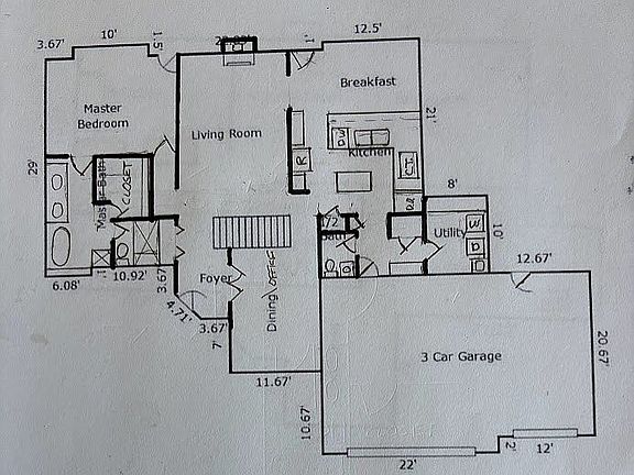 Ground level floor plan