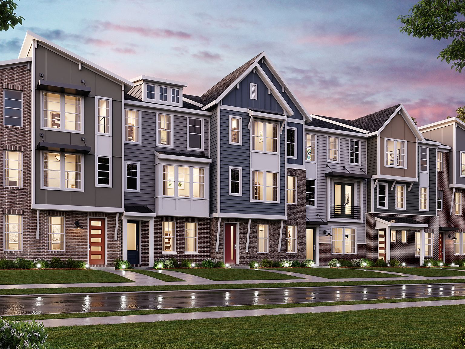 The Townes at Hampton Walk by Fischer Homes in McCordsville IN Zillow