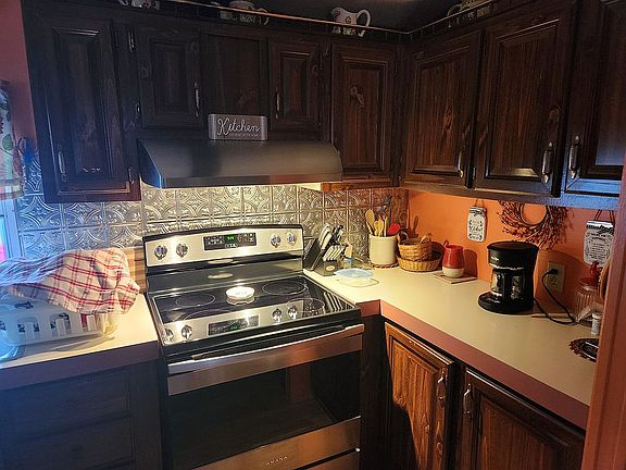 Smooth glass top stove