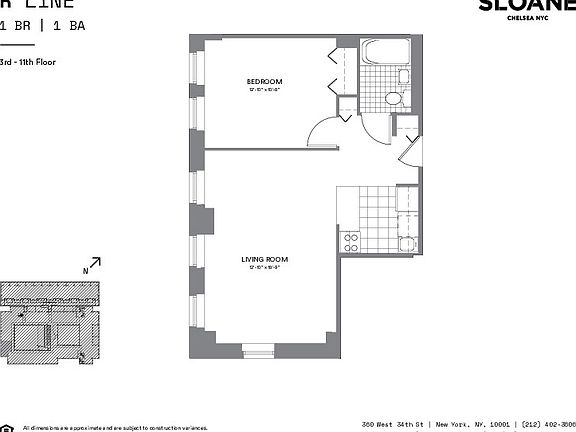 2nd image of 360 W 34th St APT 6R