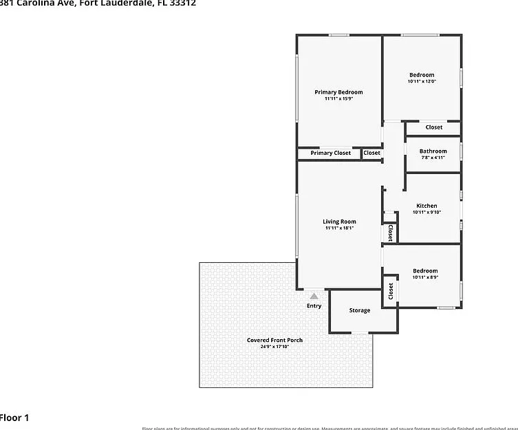 3 bed, 1.0 bath, 1147 sqft, $2,360 — Photo 2