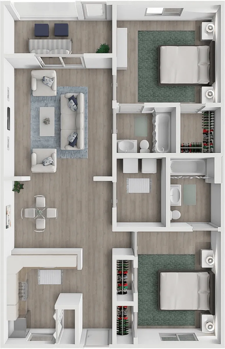 Floor plan The Stratocaster