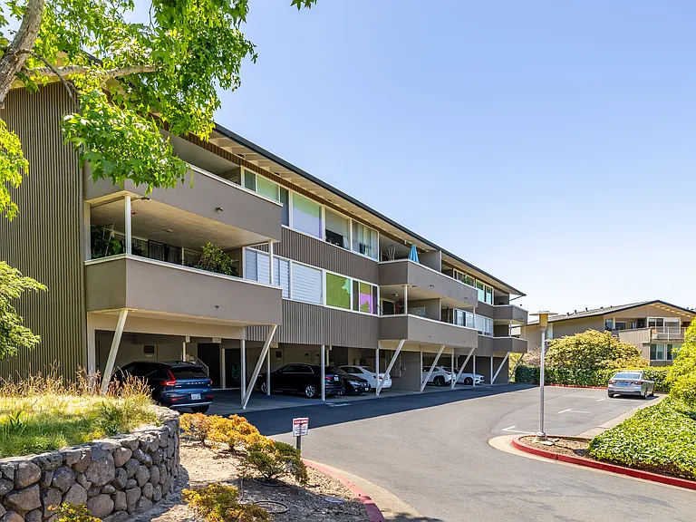 Enjoy the convenience of covered parking and spacious balconies in a beautifully landscaped community.