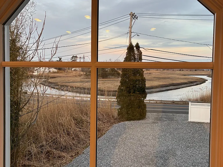 View from the carriage house