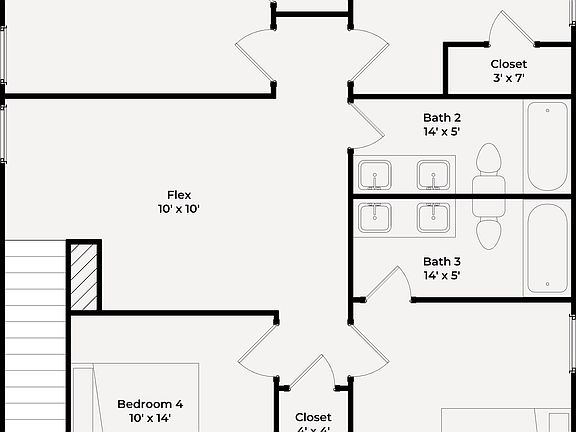Optional Primary Suite with Bathroom