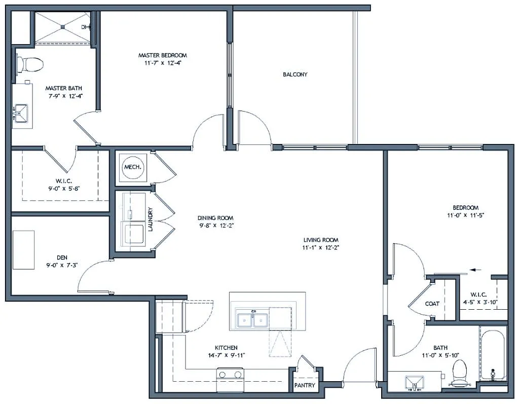 Floor plan The Juniper
