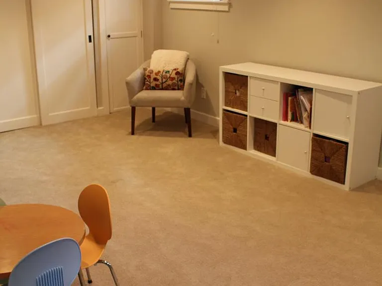 Downstairs main area would be ideal for Theater or Rec Room