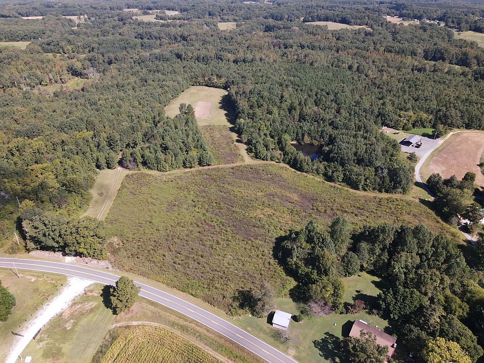 18 acres with open fields and hardwoods