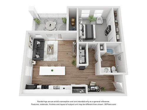 Floor plan B-1