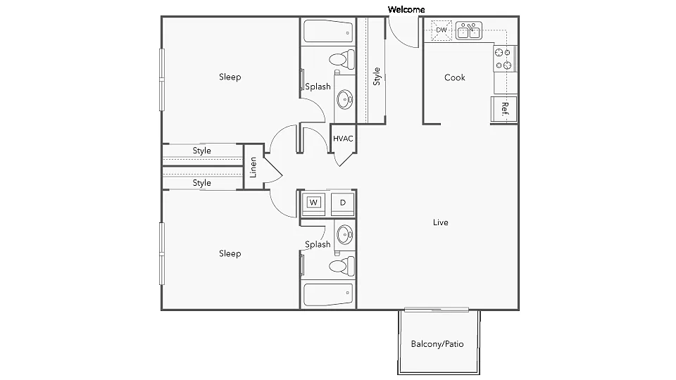 Floor plan Charleston