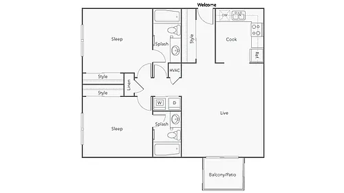 Floor plan Charleston