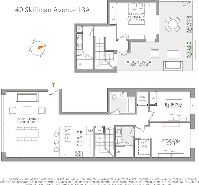2nd image of 40 Skillman Ave #3A