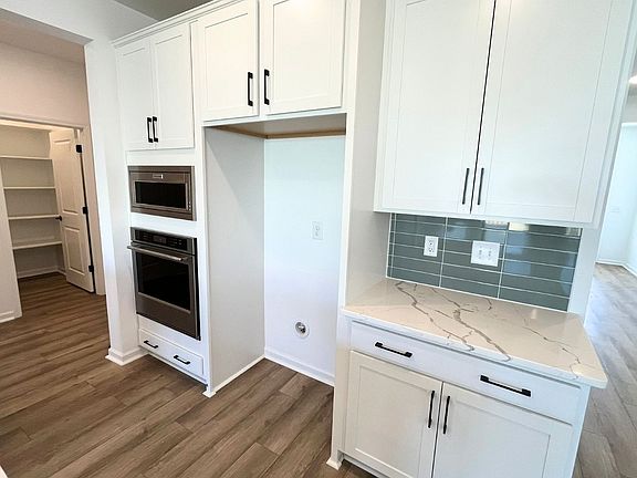 The kitchen in the Grayson at Wendell Falls.