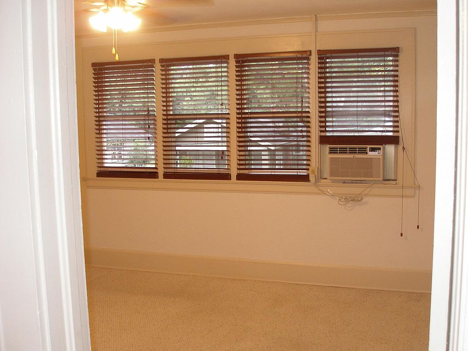 Bedroom facing front of house