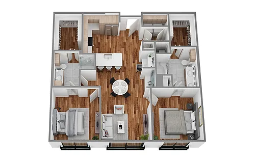 Floor plan M
