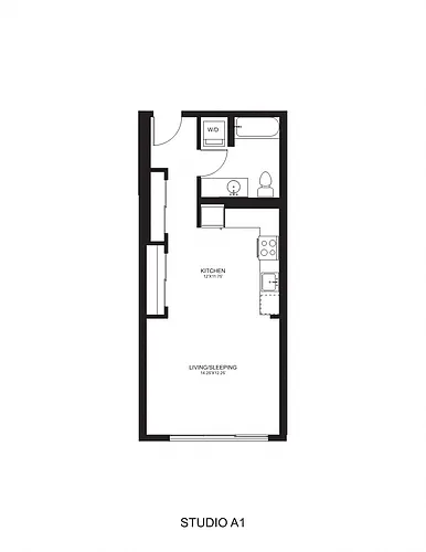 Floor plan A1