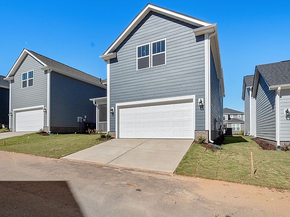Garage of The Raymore Design by DRB Homes
