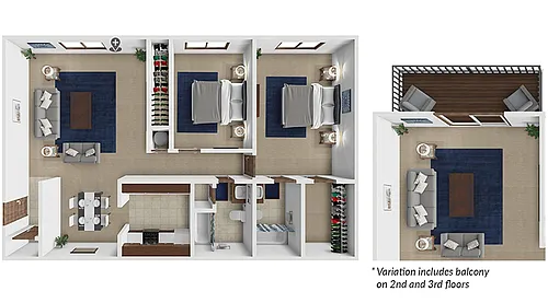 Floor plan The Heron