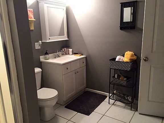 Basement guest bathroom