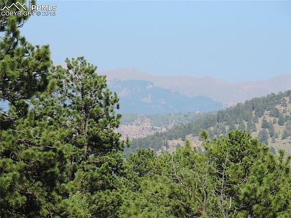 There is a view of Pikes Peak from the top of the lot!
