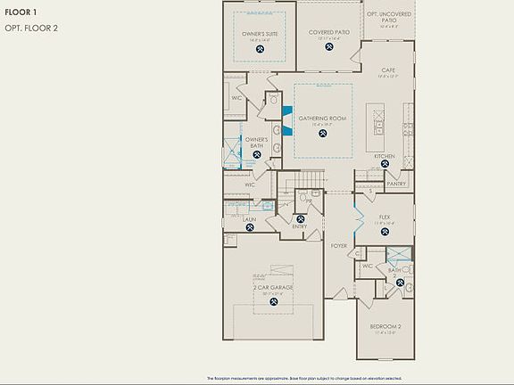 Prestige Floor Plan, Quick Move-In Home, Floor 1