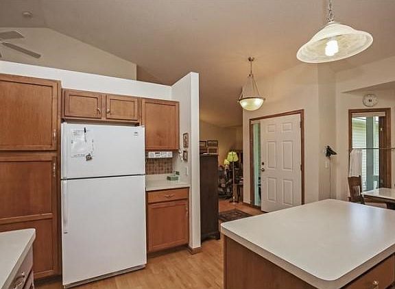 Center island kitchen.