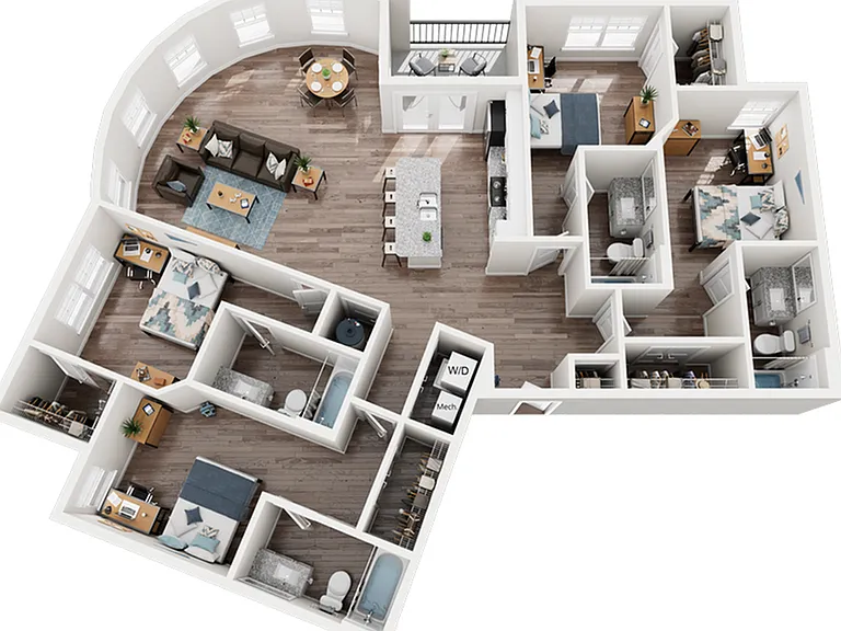 Quantum on West Call D3 Floor Plan Quantum on West Call D3 Floor Plan