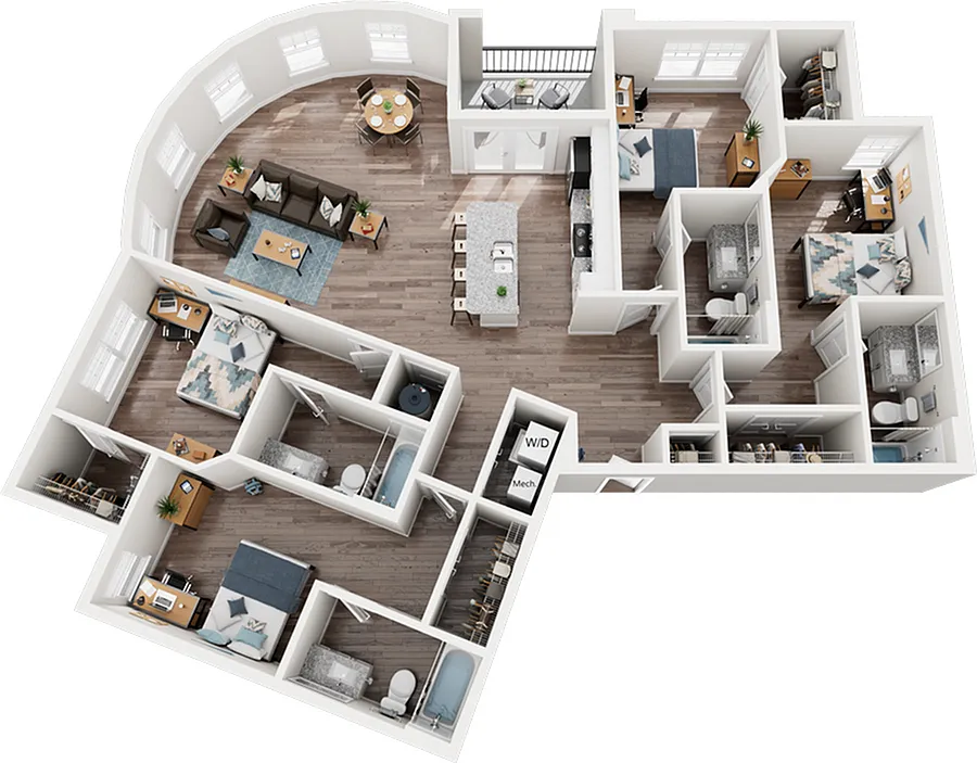 Floor plan D3