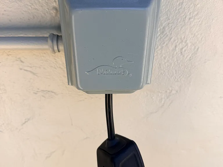 Apartment has own car charger