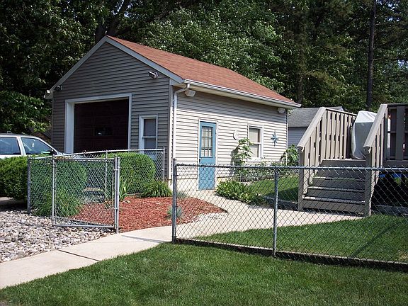 Oversized Detached garage with attic
