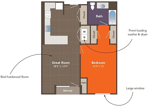 Floor plan Serenity S Small