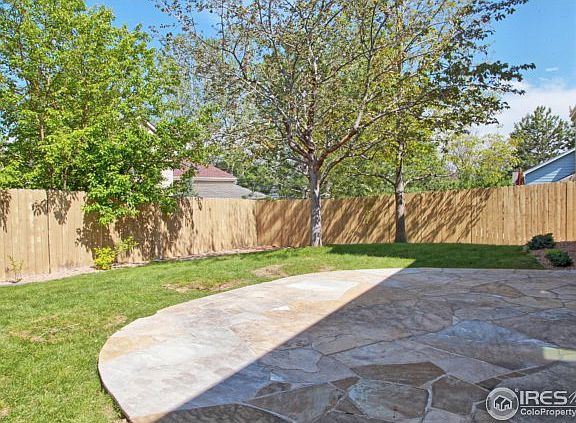 Back yard patio