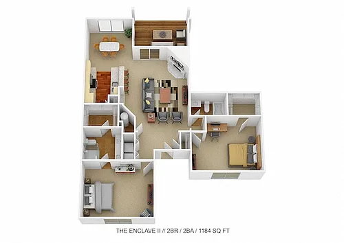 Floor plan The Enclave II
