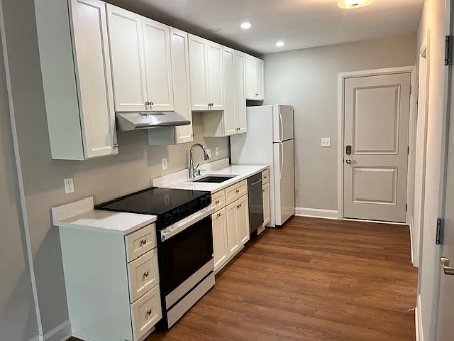 Kitchen with Front Door