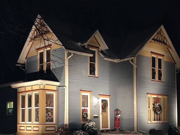 Exterior at Christmas