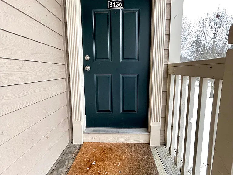 Second story end unit.
