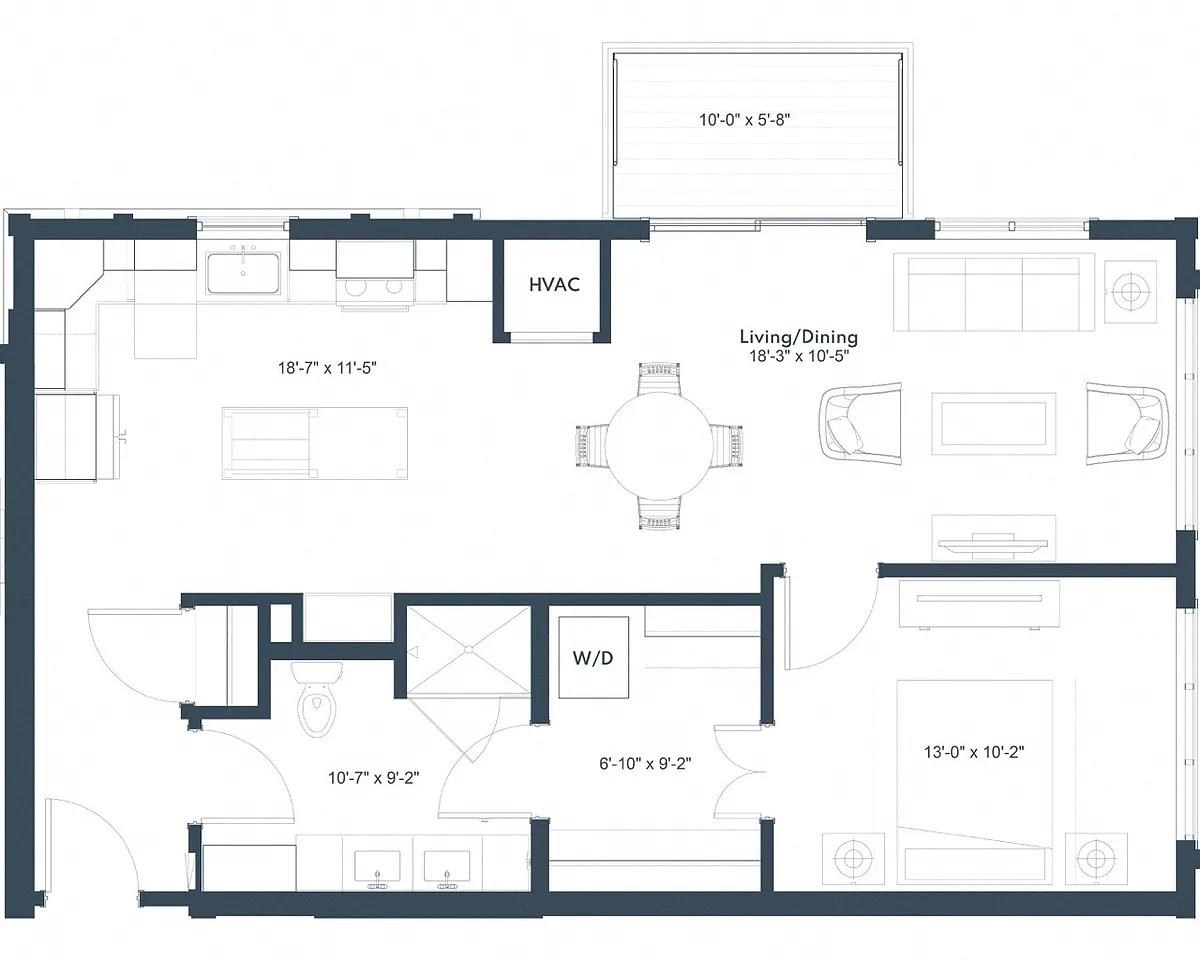 Floor plan Aft