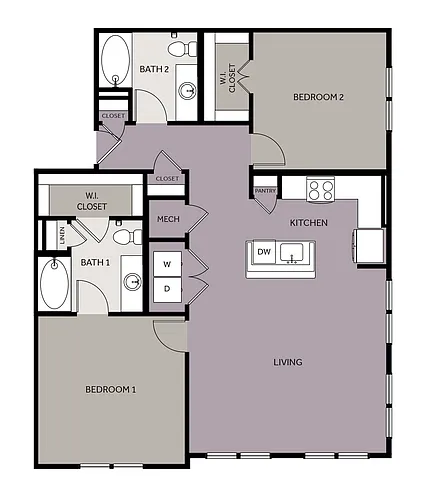 Floor plan B3