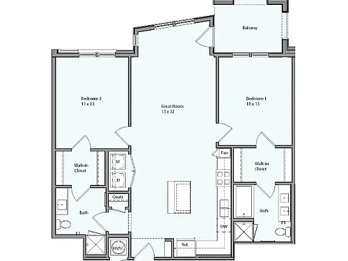 Floor plan Sage