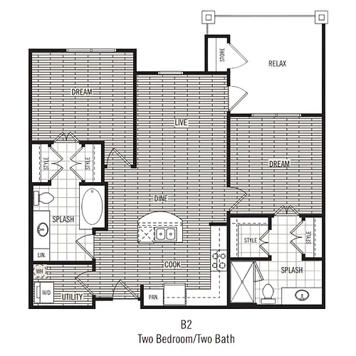 Floor plan B2-60