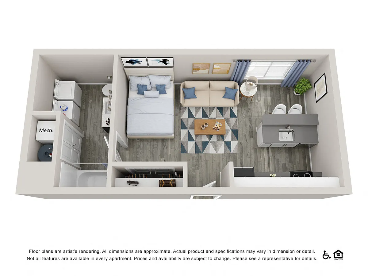 Floor plan Studio